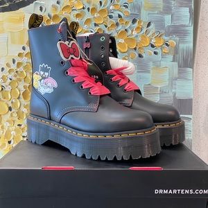 Dr. Martens x Hello Kitty Jadon Platform Boots